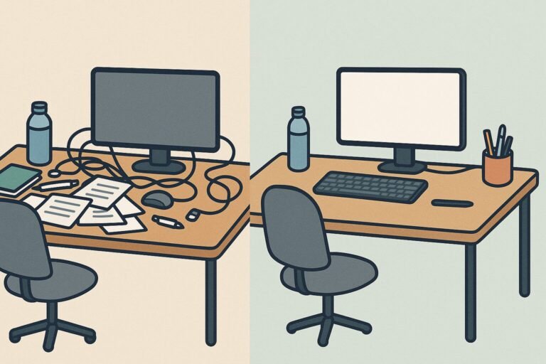 How to Create a Clutter-Free Desk That Boosts Productivity